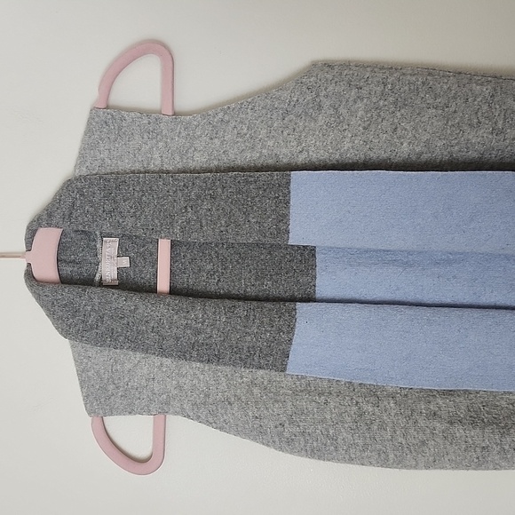 Benedetta B made in Italy merino wool cashmere sweater cardigan vest women's M - Picture 2 of 8